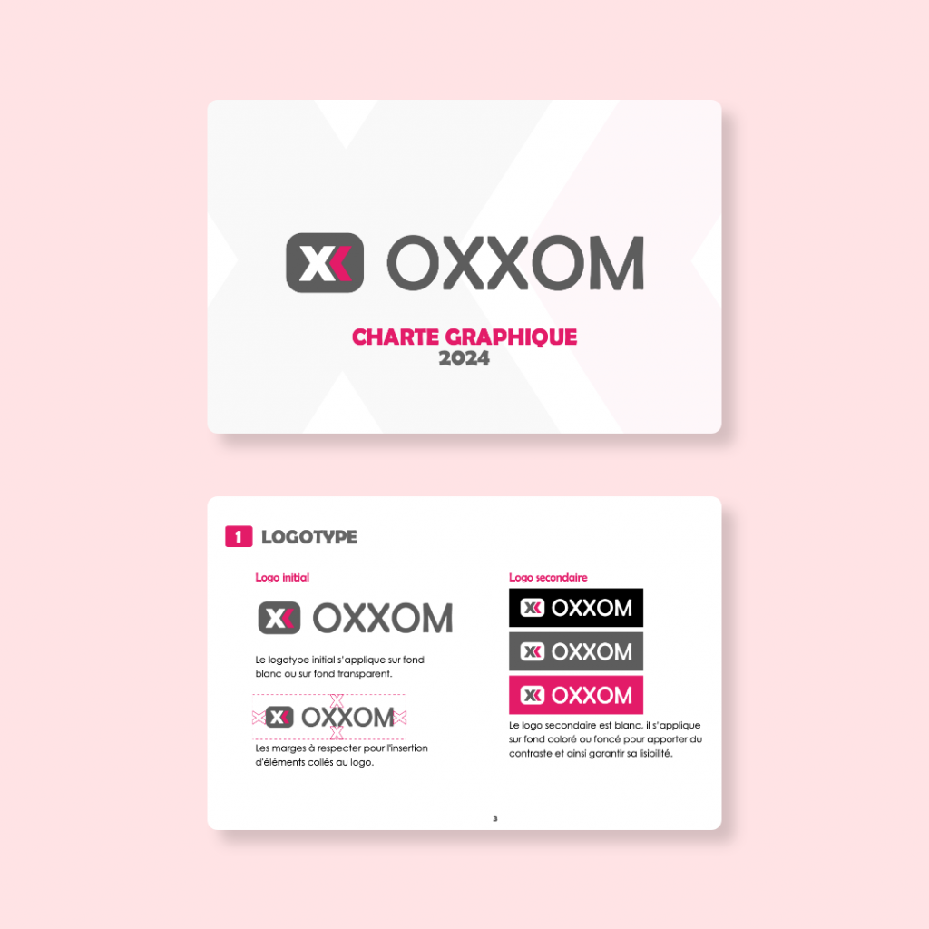 Charte graphique OXXOM - EnjoyB Communication